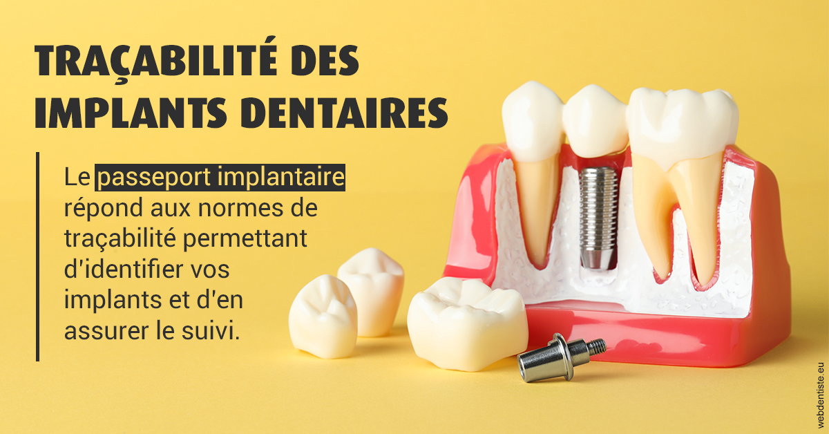 https://www.cabinetdentairedustade.fr/T2 2023 - Traçabilité des implants 2